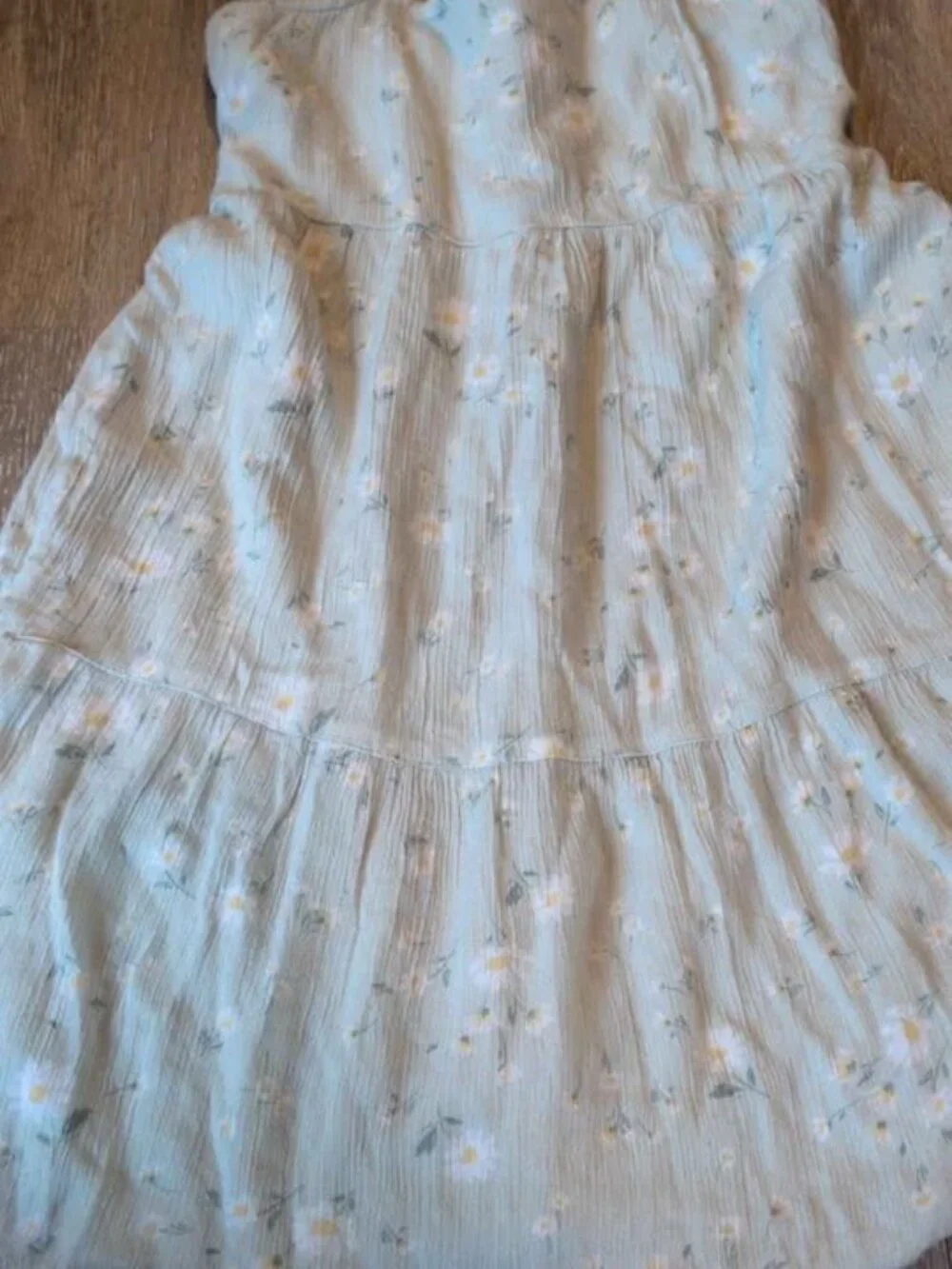 Abercrombie Kids Floral Tiered Dress 9/10 girls